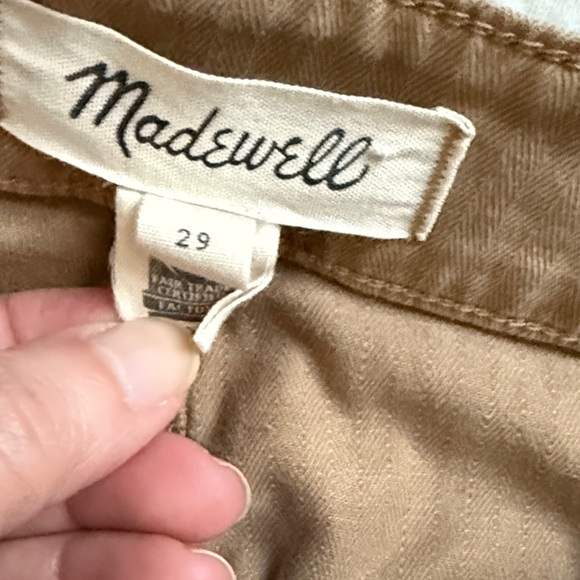 Madewell High Waisted Khaki Pants Size 29 - Picture 11 of 14